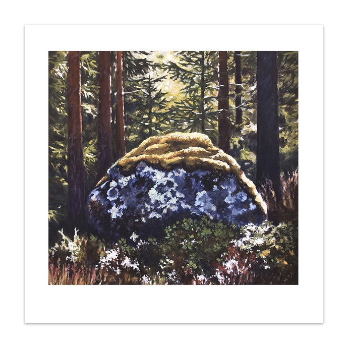 Kunstkonsept.com: Dobbelt kunstkort m/ hvit konvolutt. Størrelse: B: 15 cm og H: 15 cm.