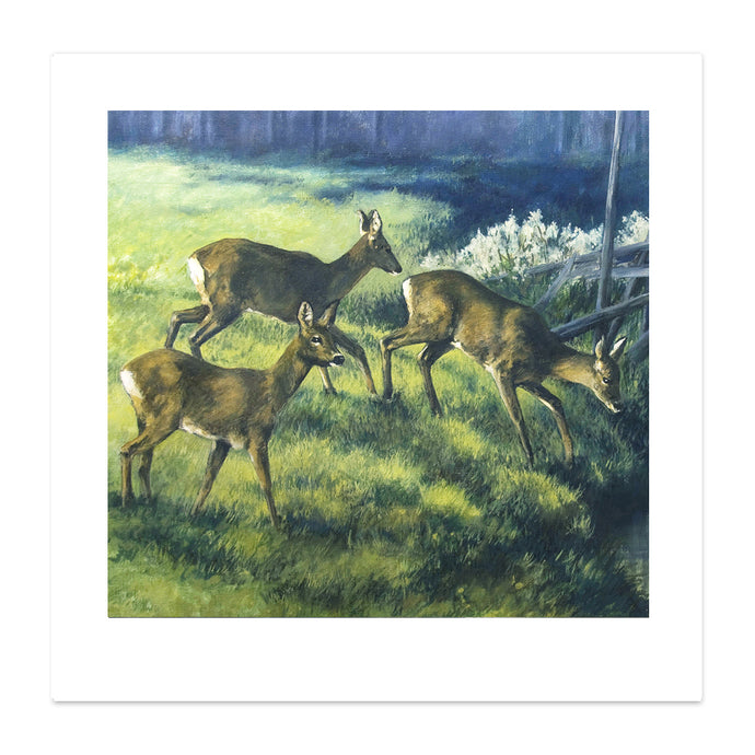 Kunstkonsept.com: Dobbelt kunstkort m/ hvit konvolutt. Størrelse: B: 15 cm og H: 15 cm.