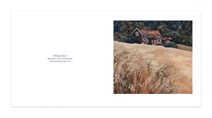 Kunstkonsept.com: Dobbelt kunstkort m/ hvit konvolutt. Størrelse: B: 15 cm og H: 15 cm